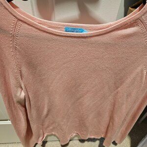 J McLaughlin cashmere sweater pink in Medium